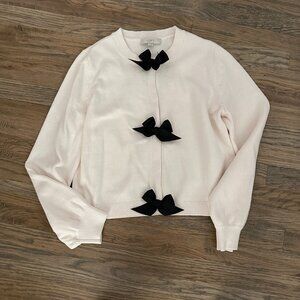 LOFT Ivory Cardigan Size Large